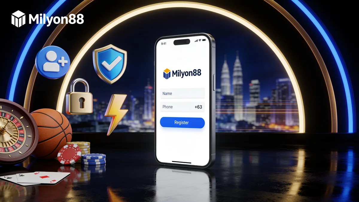 How to Register and Log in at Milyon88? for players in the Philippines